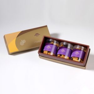 【Golden Elegancy】Hand-made Almond Milk Cookie 3 pcs Gift Box