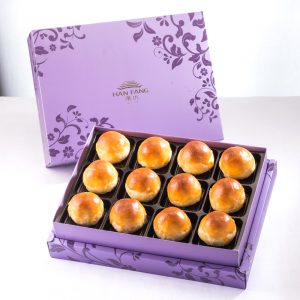 【Royal Purple】Salty Yolk Mung Bean Mooncake 12 pcs Gift Box