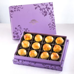 【Royal Purple】Caramel Chestnut Mooncake 12 pcs Gift Box