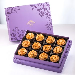 【Royal Purple】Spicy Macadamia Nut Tart 12 pcs Gift Box