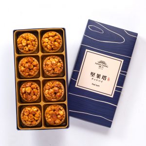 【Golden Elegancy】Spicy Macadamia Nut Tart 8 pcs Gift Box